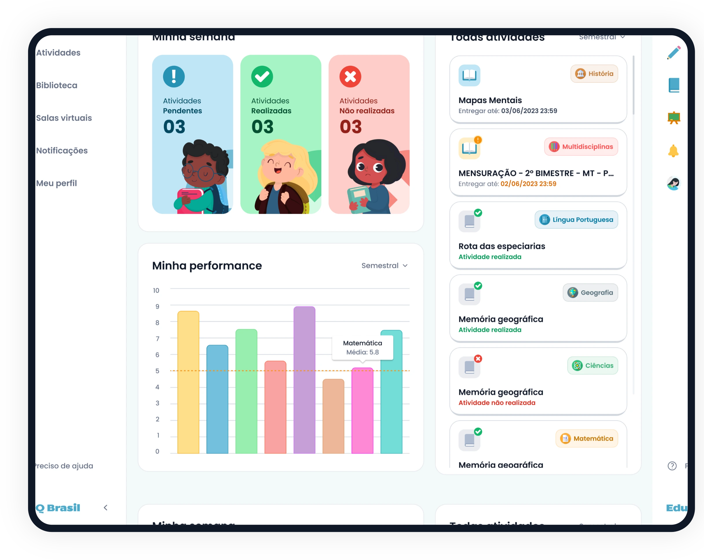 EduQ Brasil App Preview
